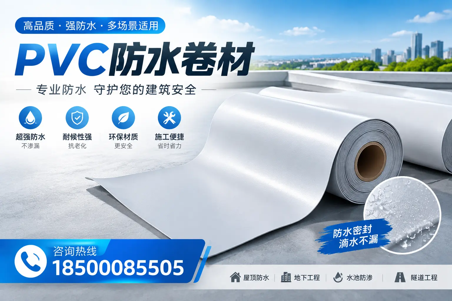 PVC防水卷材的市场竞争分析，赣州品牌选择参考